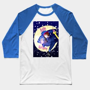 Xaldin Wolfgang Moon Baseball T-Shirt